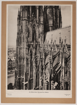 Vorschaubild Köln: Dom, Strebewerk der Südseite. Angelsachsen-Verlag, Deutsche Kunst